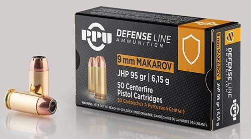 Ammunition TRZ Trading Inc. Ready Series PRIVI 9x18 Makarov JHP 93Gr 50Rds Ammo